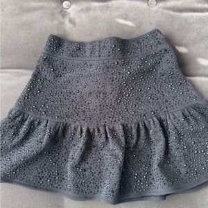Black Queen of Sparkles sequin skirt